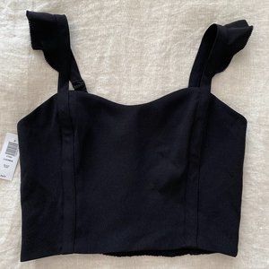 Aritzia Sunday Best Lucinda Crop Top NWT